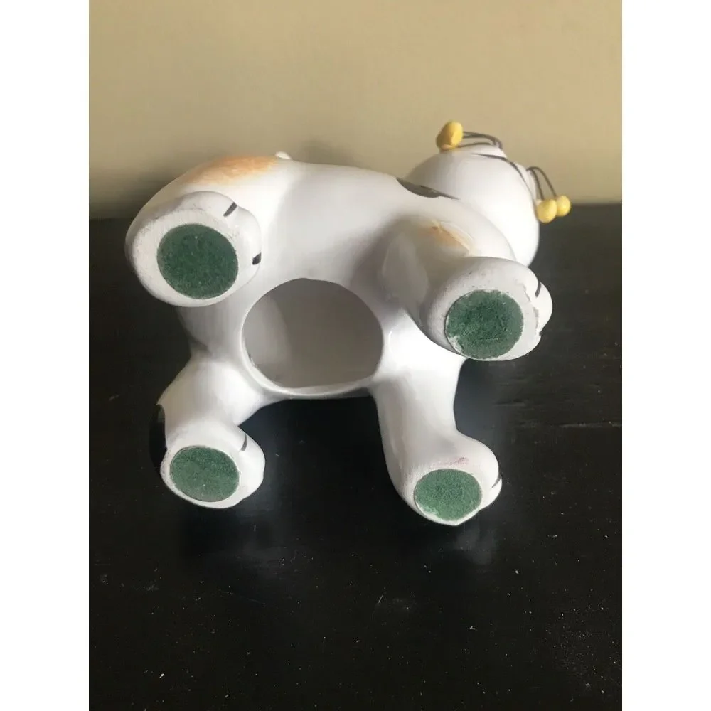 Ceramic Calico Cat Bank with Wire &‎ Ceramic Whiskers with Stopper